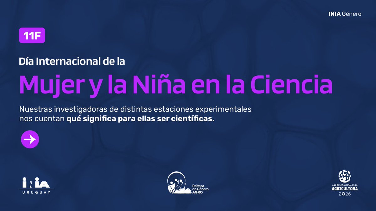 En el Día Internacional de la Mujer y la Niña en la Ciencia renovamos el compromiso de seguir ampliando oportunidades en el sistema científico. 🔬
