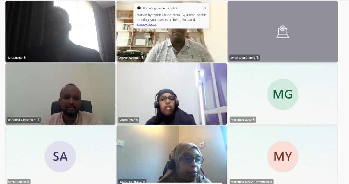 I am Proud to launch the 1st National #RCCE Monthly Coordination Meeting – 2026.
We are strengthening #SBC alignment, crisis communication, SOP validation, and operationalising the National RCCE Strategy 2025–2030.
Stronger coordination. Stronger impact.
#Somalia #PublicHealth