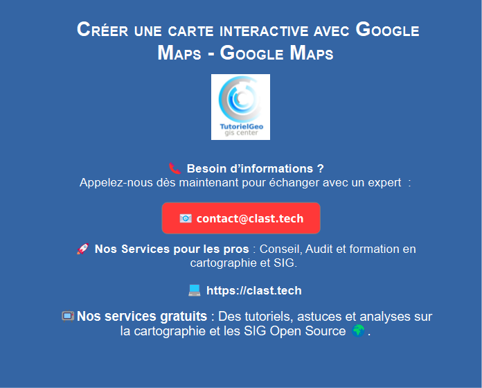 TutorielGeo's tweet photo. 🚀Créer une carte interactive avec Google Maps - Google Maps 🎥
https://t.co/982cdDHvHu 

💼 Nos Services pour les pros : https://t.co/CyhvOW7Egl 📞

📺 Nos services gratuits 🌍 : https://t.co/XpnqtUcEM0

@googleearth @Google @googlemaps 
#GIS #Geospatial #GoogleMaps https://t.co/rshBI7Na3Q