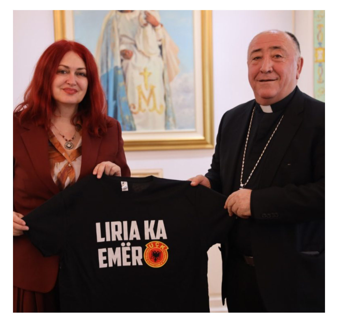 His Excellency Bishop Dodë Gjergj, the Kosovan prelate of the Roman Catholic Church, endorses the protest seeking justice for the founders of the Republic of Kosovo and KLA, Hashim Thaçi et al, who are charged by <a href="/SpecialChambers/">Kosovo Specialist Chambers</a>. He states: “We want justice, not politics!”
