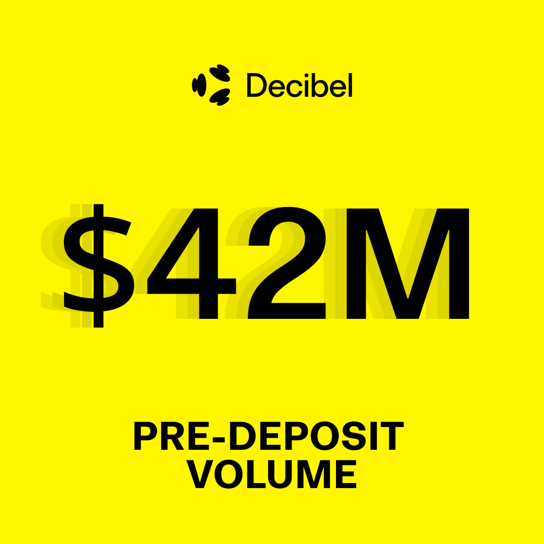 We’re 12 hours in, and we’ve already seen over $42,000,000 deposited!

Remember, the earlier you deposit, the bigger your slice of rewards.

Deposit here → app.decibel.trade/pre-deposits