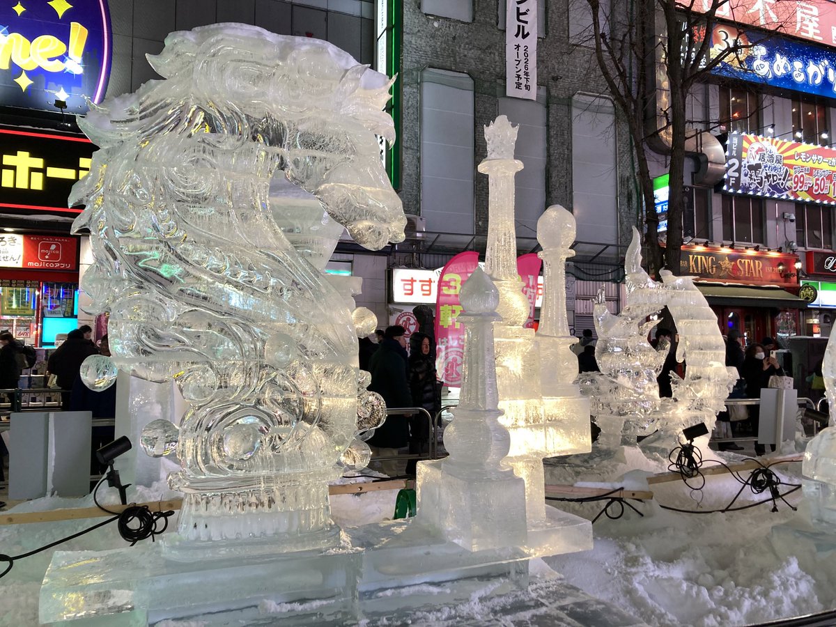 usises's tweet photo. さっぽろ雪祭り🤗 https://t.co/pwSpZA11xv