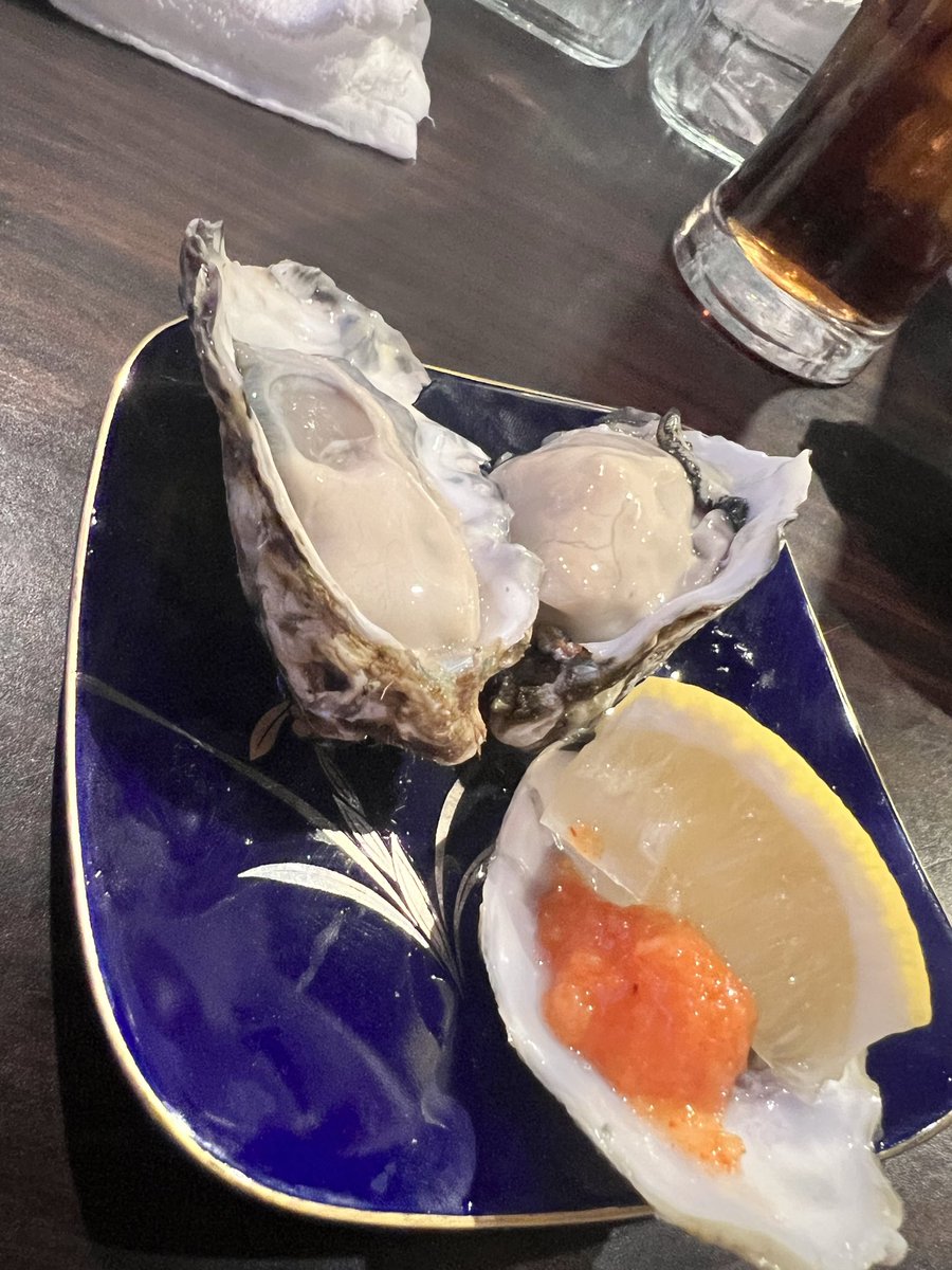 re_morip's tweet photo. 🍺🦪 https://t.co/j3Hw7ZesSk