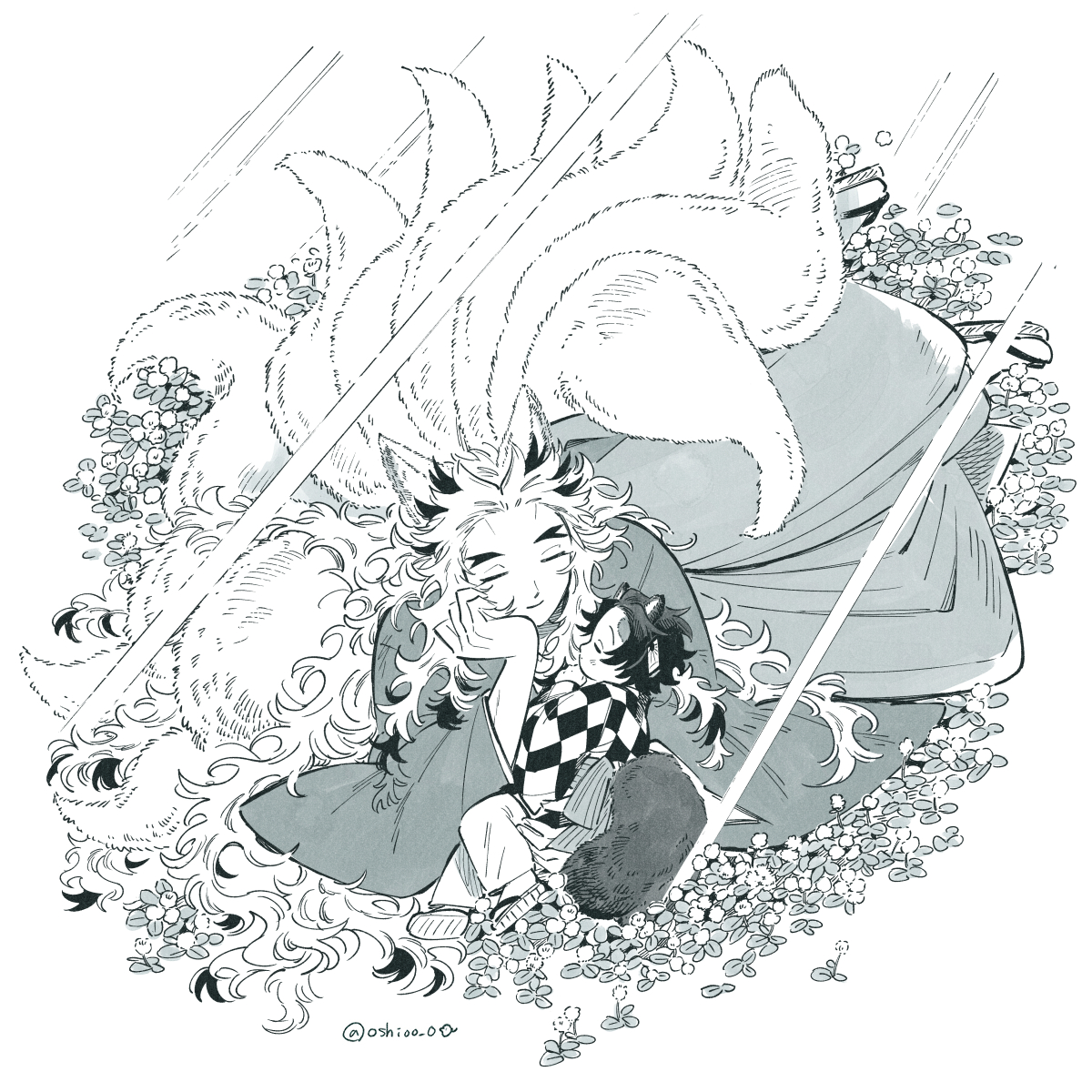 oshioo_o's tweet image. ぽんこん🎴🔥