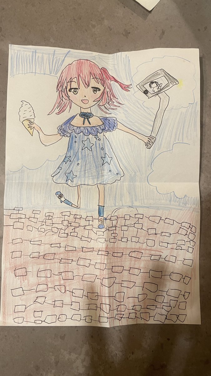 SoundHealthy's tweet image. ぼっち・ざ・ろっく！を5週した我が子。喜多ちゃんにゾッコン。
てか幼稚園児にしては上手いな(笑)