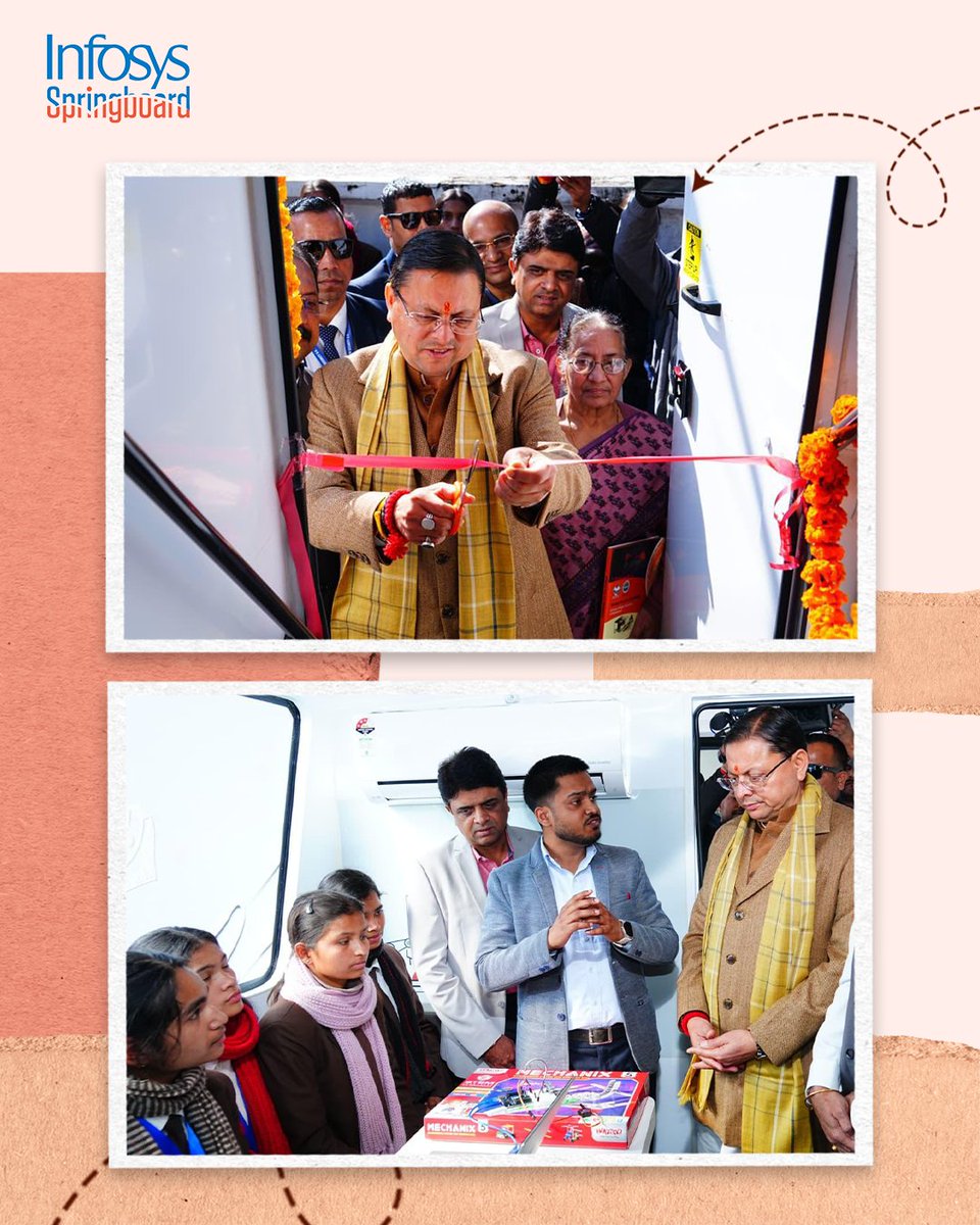 Infosys Springboard drives digital inclusion through its Maker Lab on Wheels initiative, bringing hands-on STEM and digital learning directly to government schools across rural Uttarakhand.