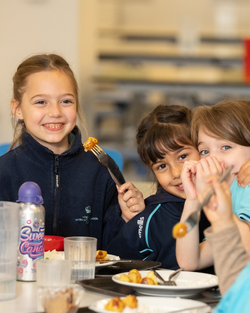 At NAIS Dublin, we believe healthy nutrition is part of great education! 🥗📚

Provided by Cliff Catering, hot meals and fresh options are available for all students through our Lunchbox cafeteria- fuelling young minds every day. 🍎🥪✨