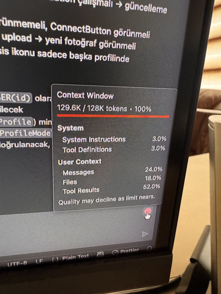 Sefadx's tweet photo. Opus 4.7 1M tokens https://t.co/U8OQb9A9Ms