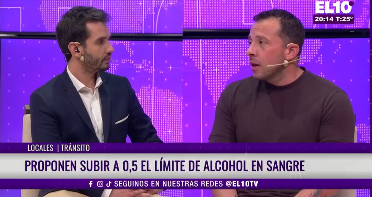 “LA VARIABLE DE AJUSTE NO PUEDE SER LA VIDA”: ASSENNATO DEFENDIÓ EL ALCOHOL CERO

El secretario de Tránsito respaldó la ordenanza y aseguró que el último año fue el de menor cantidad de siniestros en una década.
