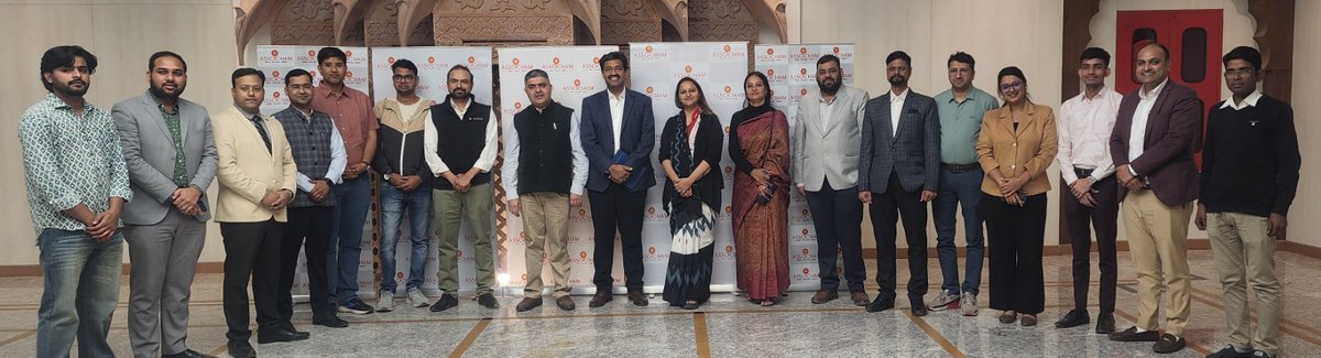 ASSOCHAM4India's tweet photo. ASSOCHAM Rajasthan successfully hosted the “Rajasthan Budget 2026: Live Viewing & Industry Interaction” at Rajasthan International Centre, Jaipur, under the leadership of ASSOCHAM Patron Member Mr. Onkar Bagaria, CEO and Trustee, Vivekanand Global University.

The session brought together industry leaders, professionals, and key stakeholders to jointly watch the State Budget 2026–27, followed by a constructive and engaging post-budget discussion. While addressing the media during the budget viewing session, Mr. Onkar Bagaria stated that the Budget reflects a strong policy direction with a balanced emphasis on fiscal discipline, enhanced capital expenditure, women empowerment, infrastructure development, taxation reforms, and overall economic growth. He highlighted that the announcements demonstrate the Government’s commitment to accelerating Rajasthan’s development and strengthening its position as a progressive and investment-friendly state. 

The interactive deliberations witnessed active participation from industry representatives, who shared insights on policy implementation, sectoral opportunities, and the roadmap ahead. The discussion reflected strong optimism towards Rajasthan’s growth trajectory and the broader vision of Viksit Rajasthan.

ASSOCHAM remains committed to creating meaningful platforms that strengthen industry-government dialogue and contribute to sustainable and inclusive economic development.

#ASSOCHAM #RajasthanBudget2026 #IndustryInteraction #PolicyDialogue #ViksitRajasthan #EconomicGrowth

@GoyalHimanshuCA @JaipurVgu @RajGovOfficial @svoruganti1466 @Shikhar_IAS @PDKF_Jaipur @Ra_THORe @perminder_kaur