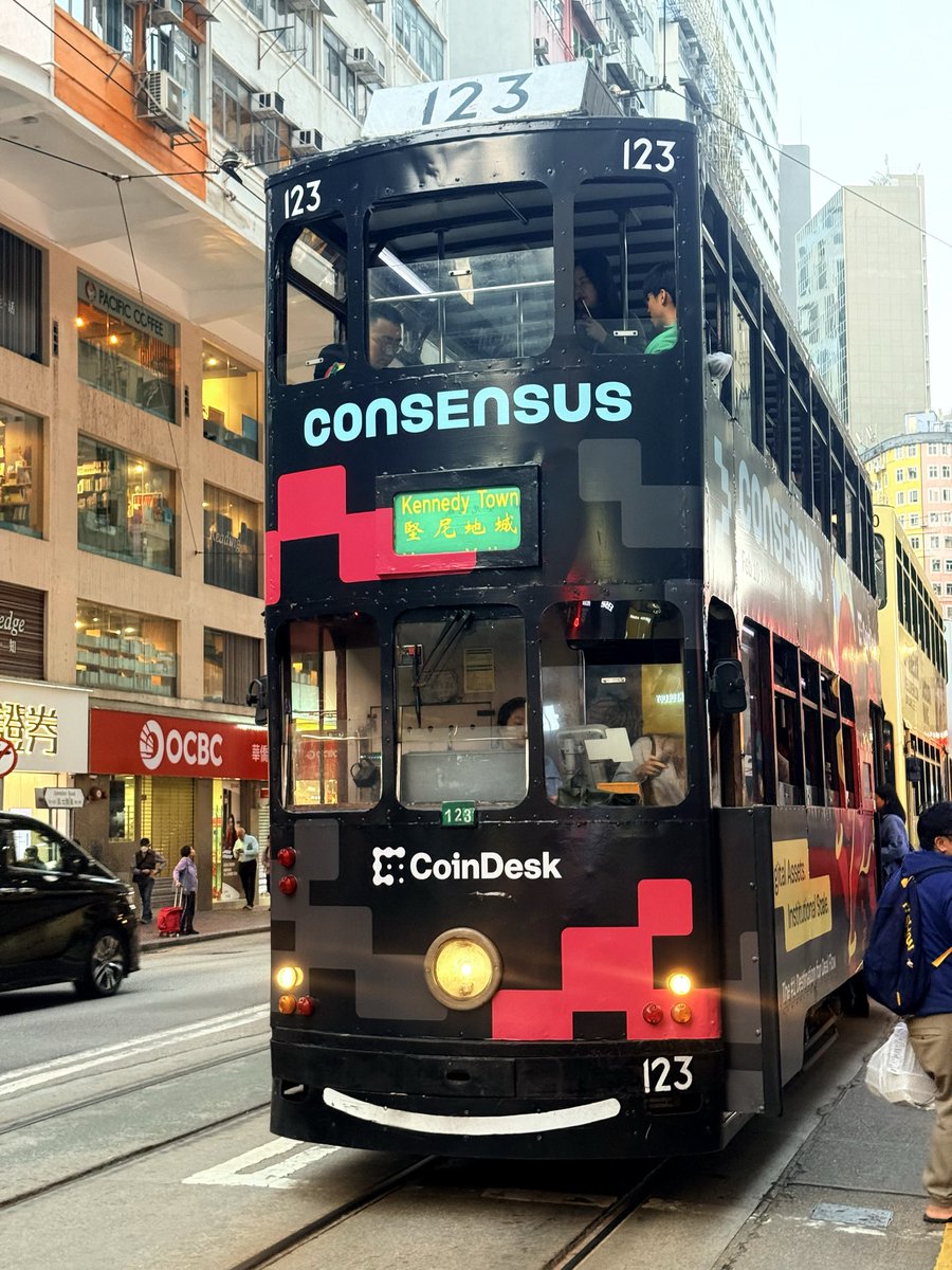Skip the Lambo.

And ride the Ding Ding! 🚌 #ConsensusHK <a href="/consensus_hk/">Consensus Hong Kong</a>