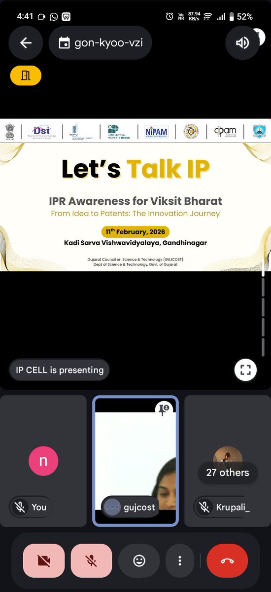 IPLABAMRELI's tweet photo. The participating young students eagerly watched the Let's Talk where you learned about successful processes from ideas to patents: the innovation journey. #IPRAwareness @InfoGujcost @narottamsahoo @dstGujarat @Punam_Bhargava @pavitshah @cscamreli @directornilesh https://t.co/BEtX9otAm6