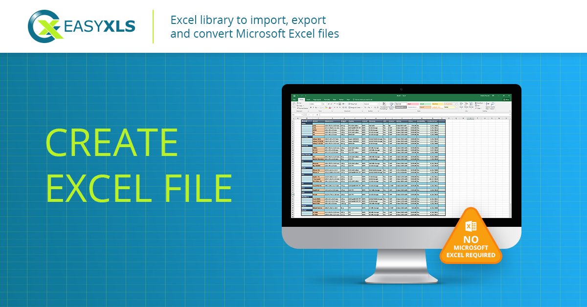 EasyXLS's tweet photo. Create Excel file in C#, https://t.co/EdRaCM5heB, Java, PHP, Classic ASP, C++, C++.NET, VB6 and more! XLSX, XLSM, XLSB, XLS spreadsheets by EasyXLS.

#EasyXLS #Excel #Export #CSharp #VBnet #Java #Php

https://t.co/EcaJcjGHao https://t.co/5fK7XhE1C8
