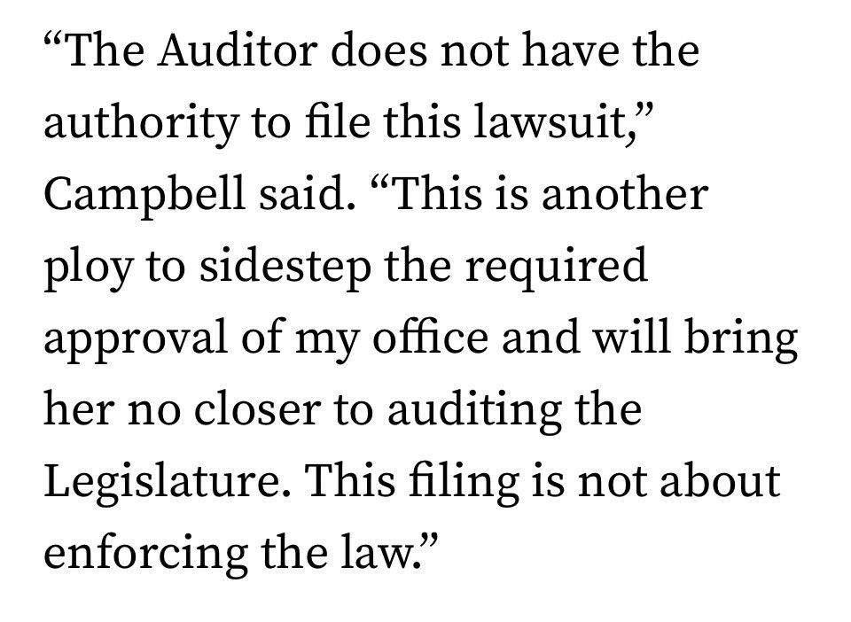DianaDiZoglio's tweet image. Your Attorney General’s response to my suing Legislature yesterday. 
Not “good luck”. 
Not “I hope the courts support the People’s audit” 
Instead, she promises to get the case dismissed. What’s it like to have so many friends on the bench @MassAGO? People want to know. #mapoli