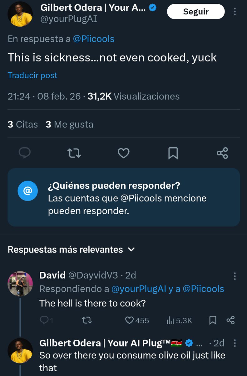 Araknne1's tweet photo. Americanos flipando porque mojamos el pan en aceite de oliva... Hay incluso quien pregunta, cómo podemos comer aceite CRUDOOOO?!?! 😳😳

Son sudesarrollados y no lo saben... https://t.co/CODaFSh9Dv