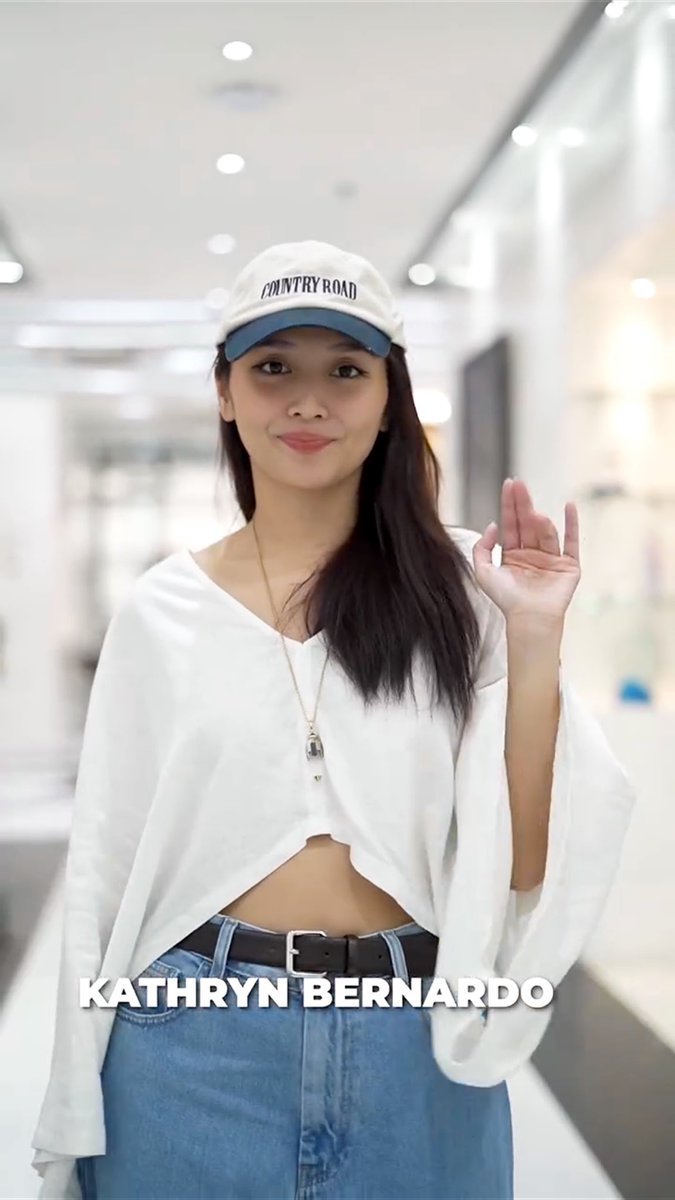 simple and fresh… so kathryn 🤍