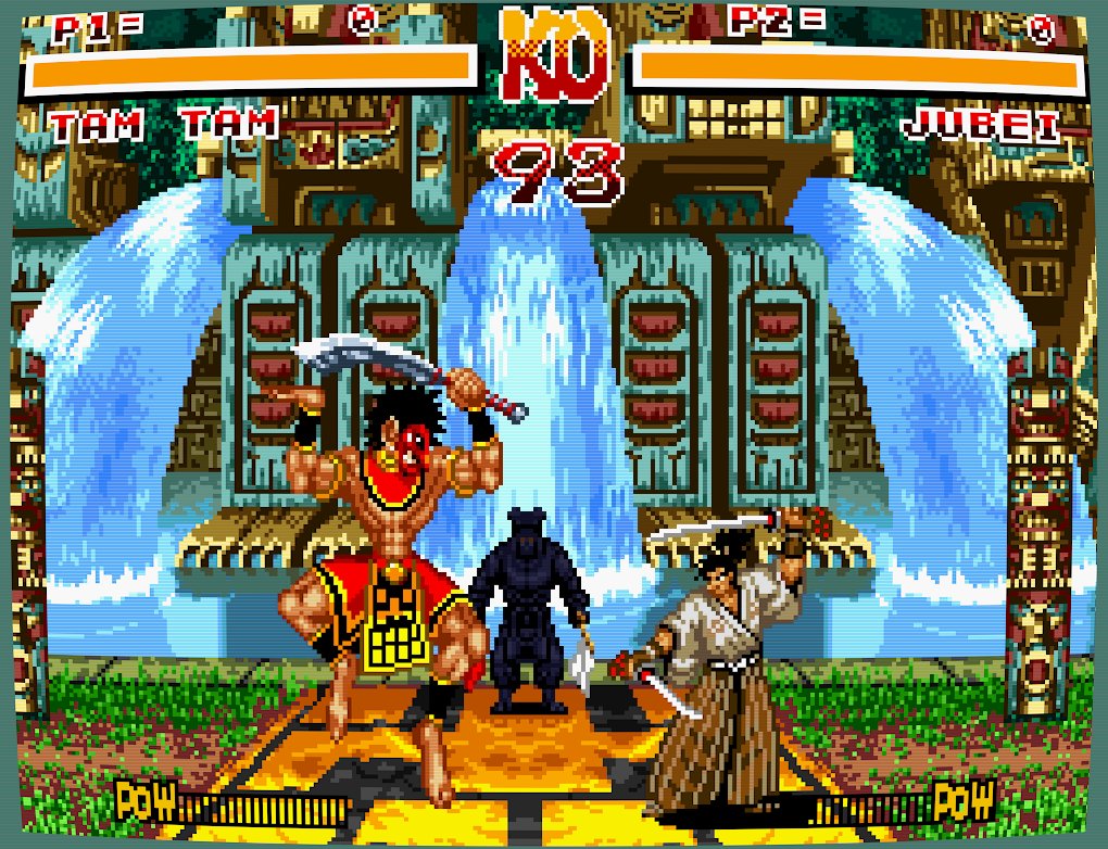 ╭🔰 Samurai Shodown ┆🇯🇵 サムライスピリッツ ┆🎮 Super Nintendo