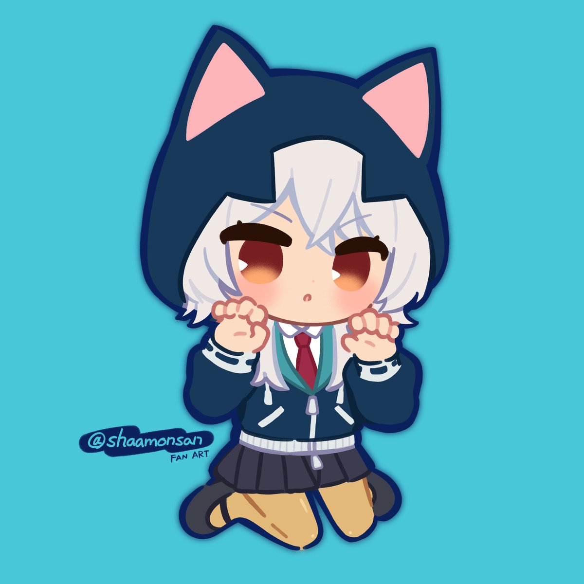 #真夜中ハートチューン #マヨチュー 霧乃イコ(お題箱より！)