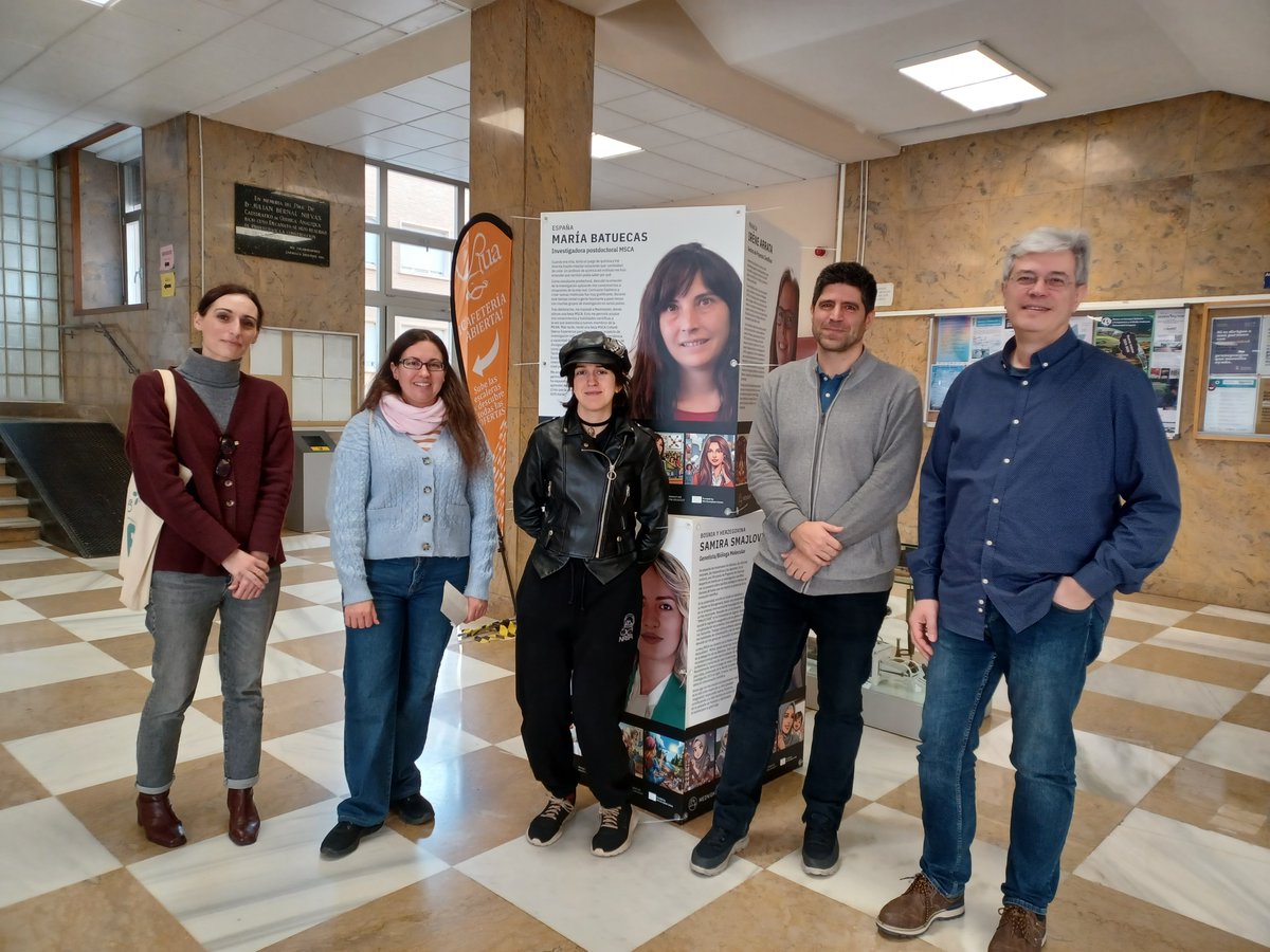 Ya puedes visitar en la Facultad de Ciencias de la <a href="/unizar/">Universidad Zaragoza</a> la exposición «Las Marie Curie del Mediterráneo»

29 historias de científicas referentes, entre ellas María Batuecas, investigadora del ISQCH:
bit.ly/462uppk

<a href="/CSICdivulga/">CSIC Divulga</a> <a href="/Ciencias_Unizar/">Ciencias_Unizar</a> <a href="/AragonCSIC/">CSIC Aragón</a> #11F