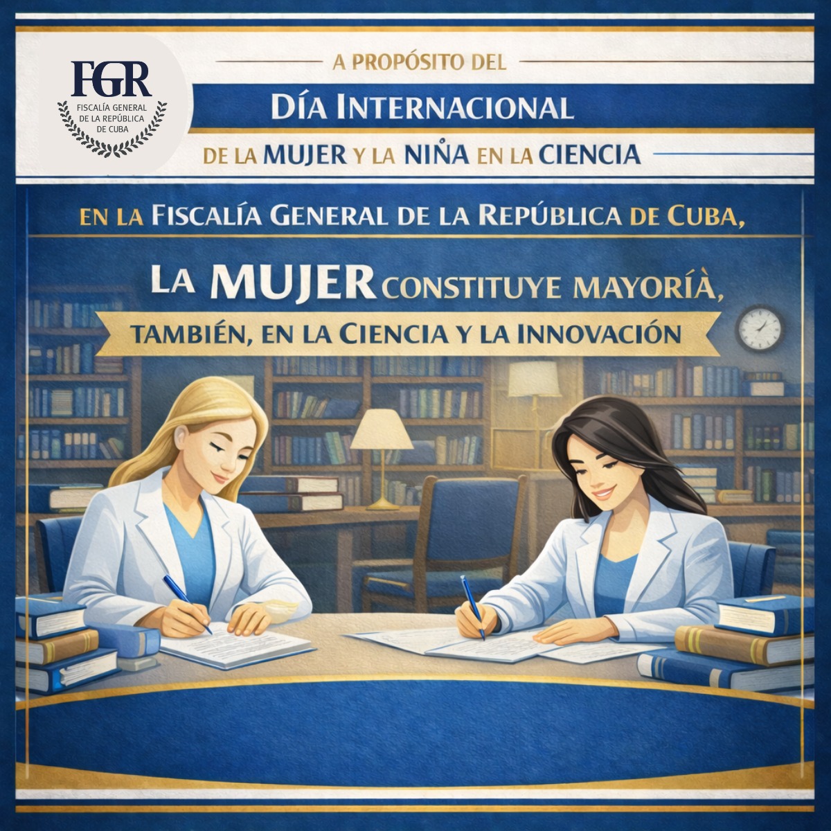 🇺🇳 ♀️ | La Asamblea General de las Naciones Unidas declaró el 11 de febrero: «Día Internacional de las Mujeres y las Niñas en la Ciencia», en reconocimiento al papel clave que desempeñan las mujeres en la comunidad científica y la tecnología. 

1/2