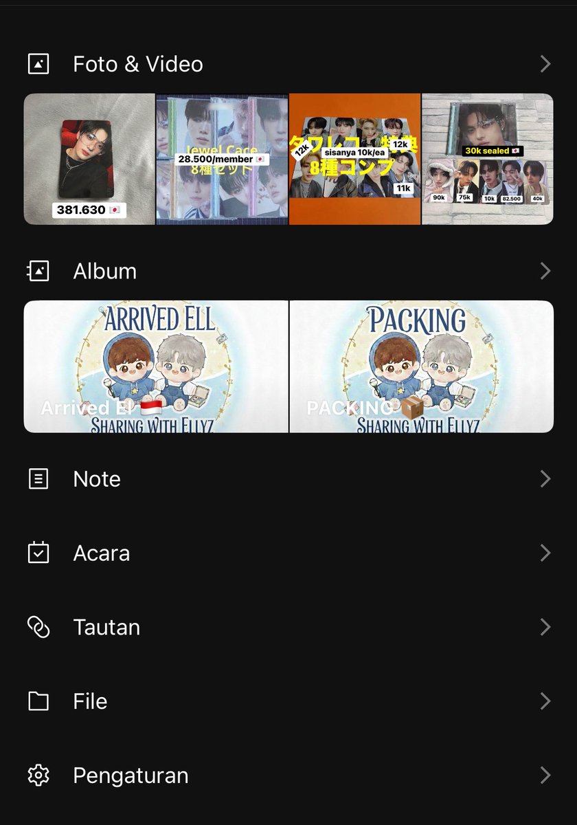 elzgsw's tweet photo. Hi guys aku mau GA sekalian promosiin GO aku yg baru netas!!

Winner :
🥇Album Jewel sealed random
🥈PC ALD1 official
🥉Jaket STUDY GROUP unoff windbreaker

Rules :
1. Join GO
🔗: https://t.co/9wLtAwAtyD
2. Follow akun ini
3. Like &amp; rt

Berlaku sd 28 februari
Diumumkan 3 Maret https://t.co/mPL0gFjS18