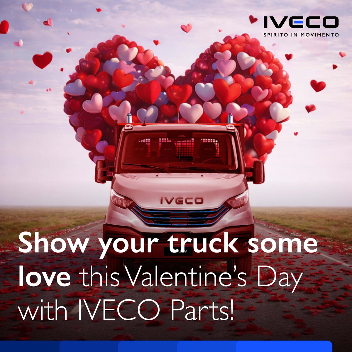 Show your vehicle a little bit of love this Valentine's Day with IVECO Parts ❤️

Contact a member of the team at Walton Summit today: waltonsummit.co.uk/parts-and-acce…

#ValentinesDay #WaltonSummit #IVECOParts