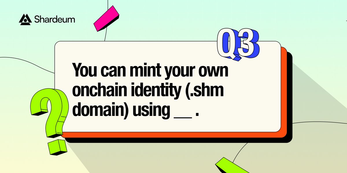 Build Web3 on Shardeum tweet media