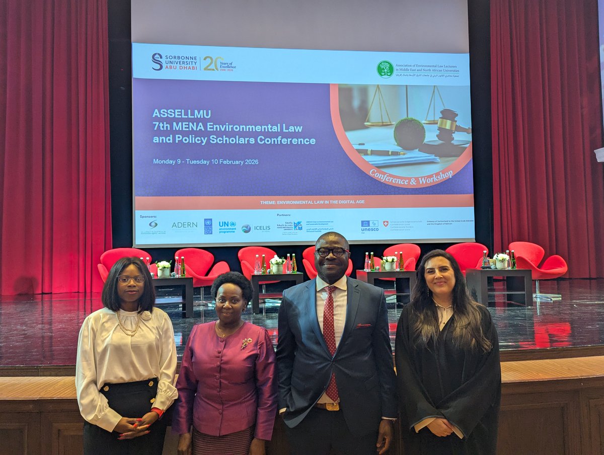 ASSELLMU (MENA Environmental Law Professors) tweet media