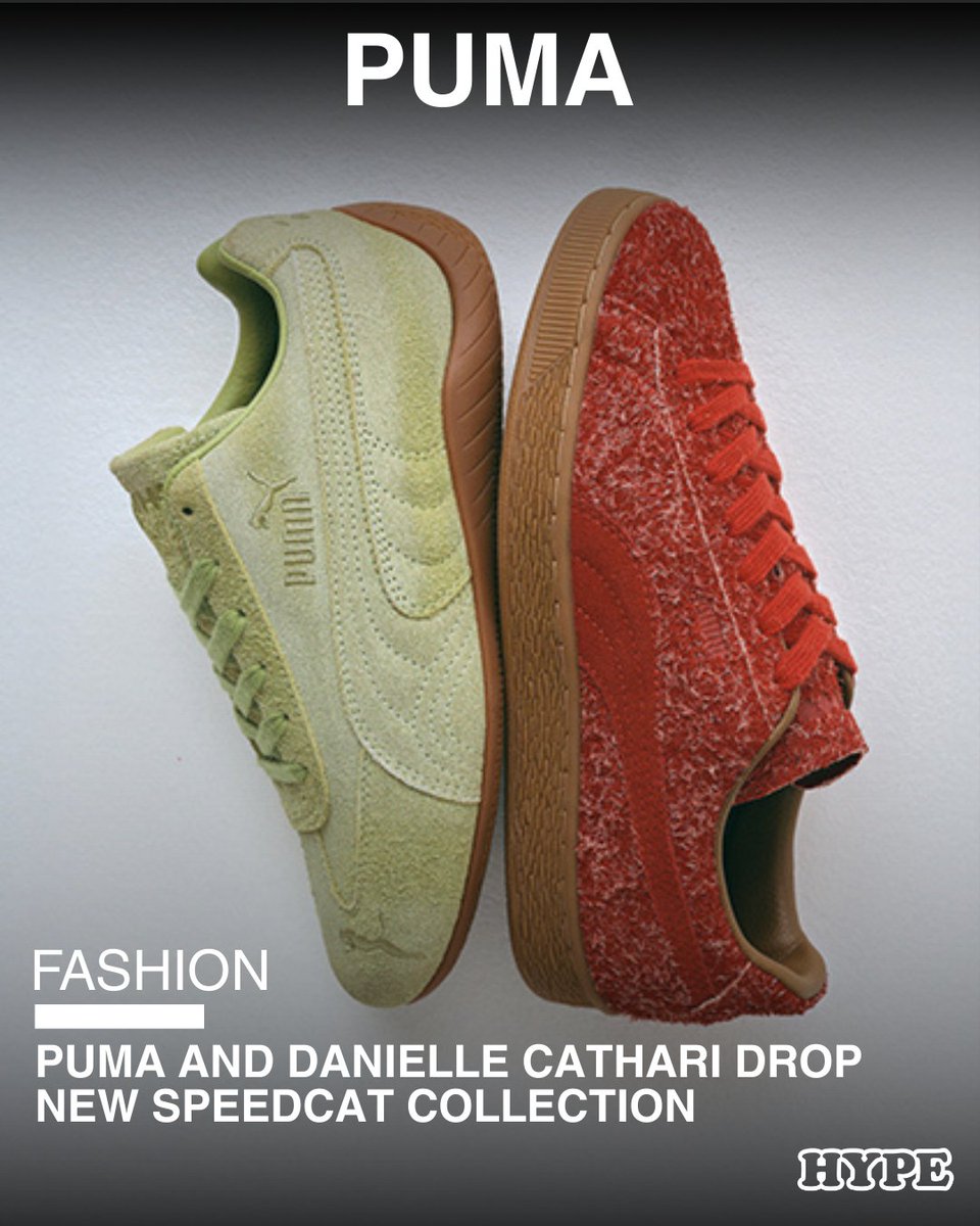 As PUMA continues to build momentum around its legendary Suede line-up, the German sportswear giant taps Dutch designer Daniëlle Cathari

READ HERE: shorturl.at/SgJ4A
FOLLOW US ON WHATSAPP: shorturl.at/goMCI