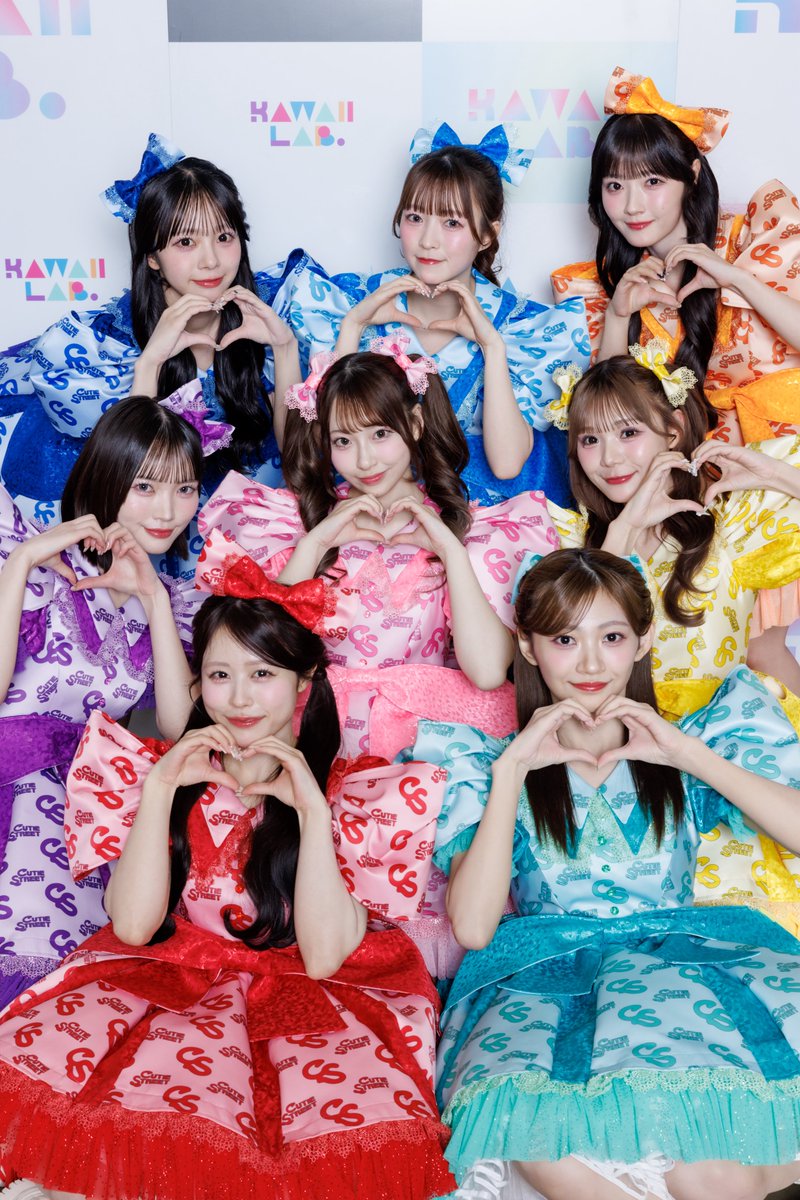 カワラボ4周年おめでとう🤍 💛古澤里紗❤️佐野愛花 💚板倉可奈💙増田