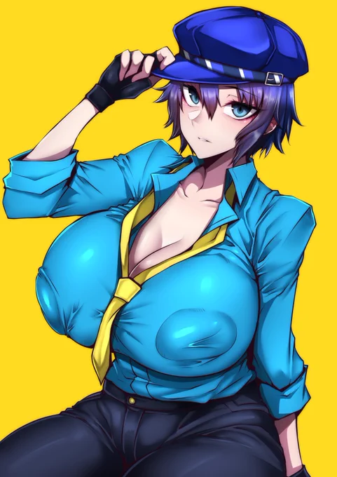 ボーイッシュ巨乳