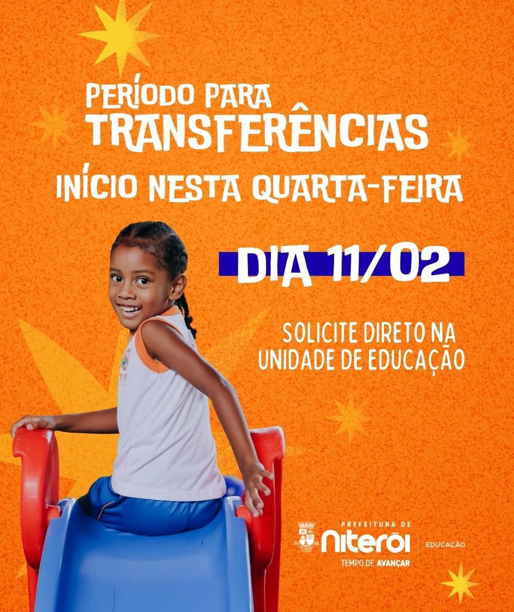 Se é para ter uma fala única, que tal explicar tudo no post? O link pras escolas montarem o pedido somente 13h... Isso sem falar que no calendário de matricula constava dia 25.
Vocês mudam tudo e deixam os funcionários de calças nas mãos. <a href="/educacaoniteroi/">Educação Niterói</a> <a href="/NiteroiPref/">Prefeitura de Niterói</a>