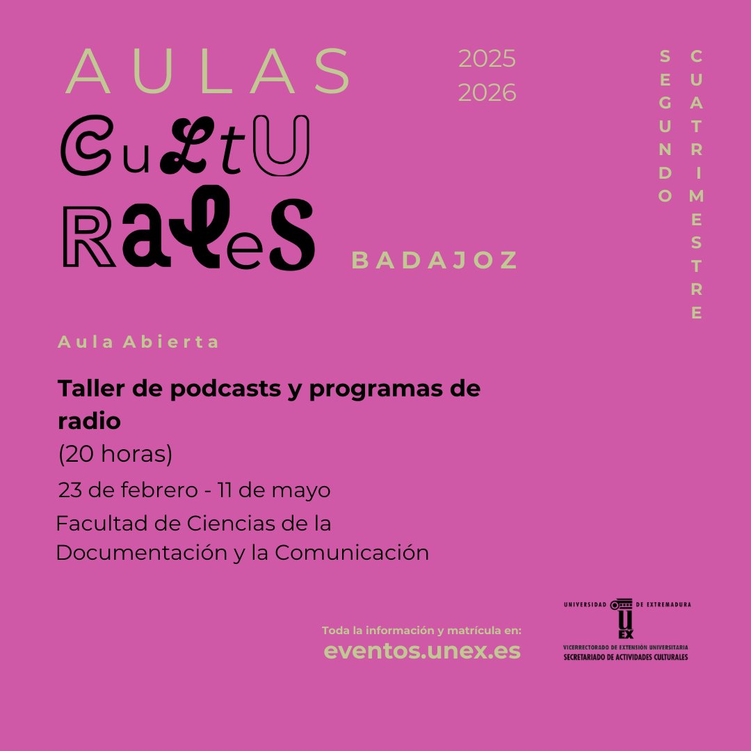 Extensión Universitaria UEx tweet media