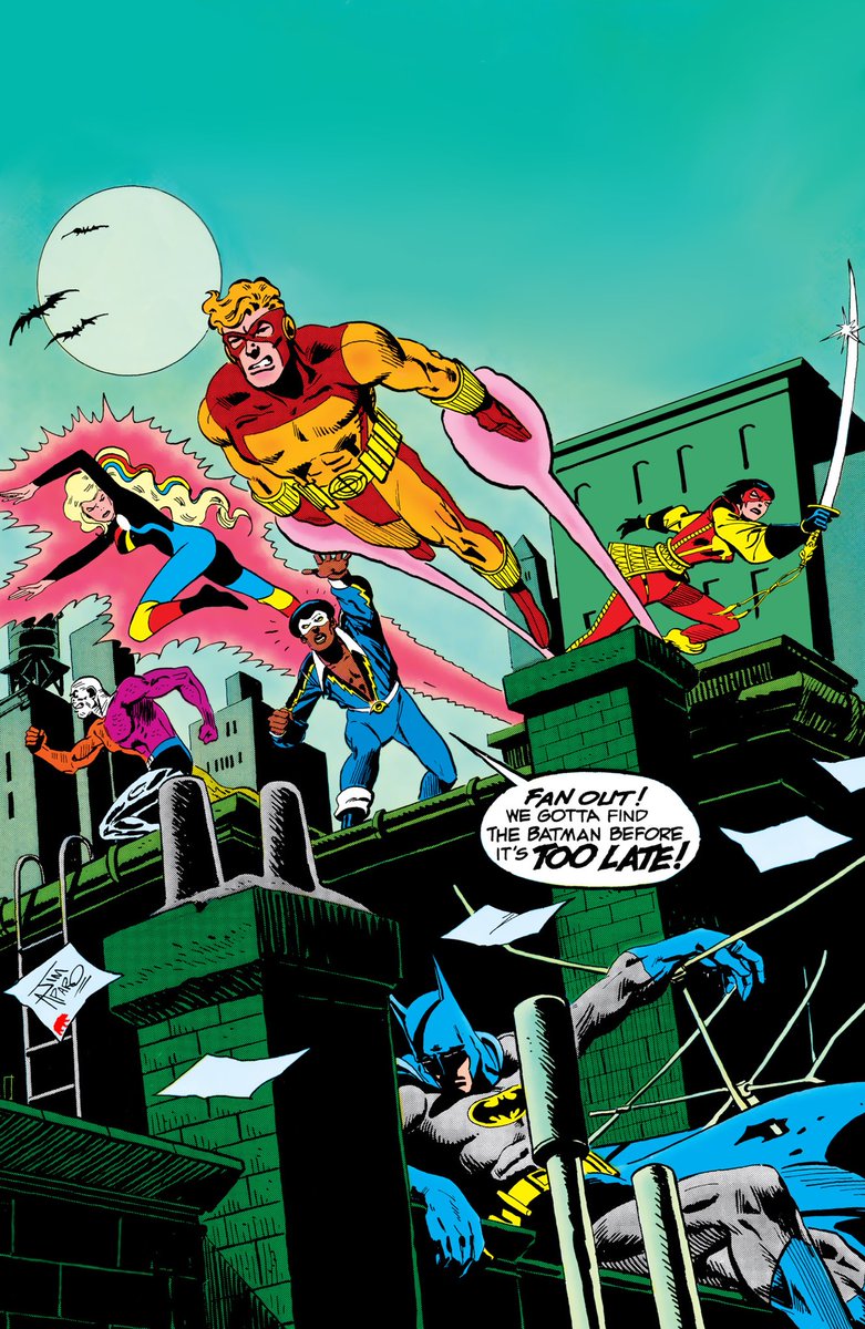 redbearuk's tweet photo. Batman and the Outsiders 13 (1984) by the iconic Jim Aparo.
Logo/text removed, art filled to posterise this beautiful cover.
#DC #dccomics #artwork #art #batman #outsiders #Halo #BlackLightning #katana #geoforce #metamorpho #jimaparo https://t.co/lPidmaRC8d