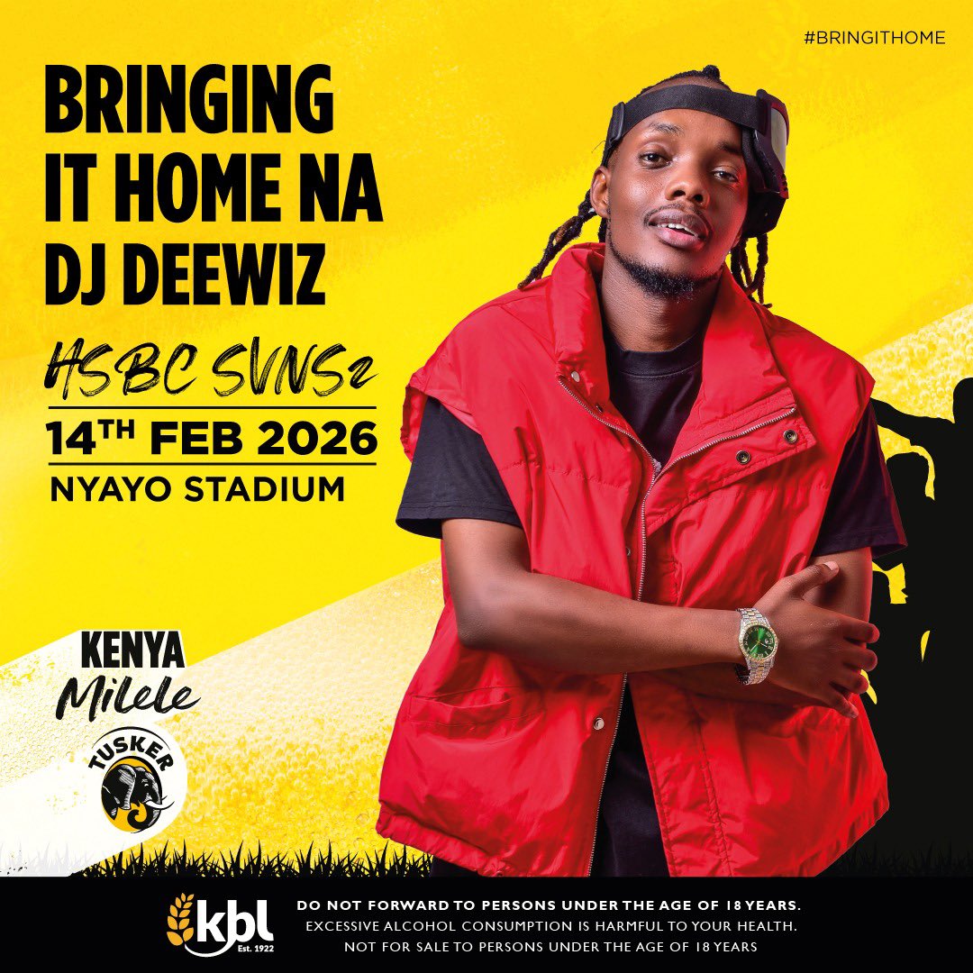 thejam984's tweet image. #HSBCSVNS2 MATCHDAY - From 5:00 PM to 1:30 AM, Tusker Village is where it’s happening! Roll with your crew, bring the energy, and let’s dance the night away!  #BringItHome