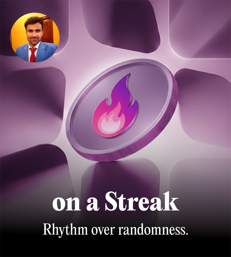 prashantmrshine's tweet image. Topmate calls me “On a Streak” again, which simply implies I still haven’t figured out how to pause amidst the holiday celebrations.

The trick? Just finish it. Dedication delivers.

#Topmate #OnAStreak #DecemberRecap #BookedAndBusy #Momentum

topmate.click/kqe3x