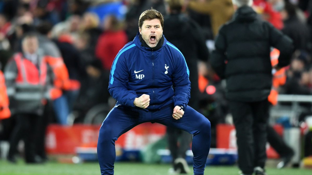 TheSpursExpress's tweet photo. 🚨| #Tottenham consider Mauricio Pochettino their ideal next manager and want to install the Argentine immediately, but they may have to consider a contingency plan, with an interim until the summer, due to the World Cup. @MiguelDelaney https://t.co/ihNwdyqKrv