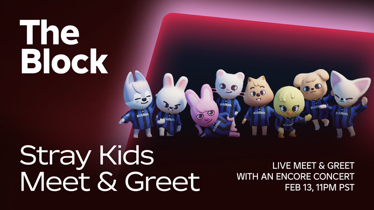 ManadaStayArg's tweet image. —STAYS ✨️

▫️ STRAY KIDS tendrá una Meet and Greet en ROBLOX! Será en la experiencia THE BLOCK

🗓 13/02 23:00 hs PST - 14/02 16:00 hs KST - 14/02 04:00 hs ARG

⏰️ En el enlace pueden ver el horario en su país!

🔗 roblox.com/es/events/3706…