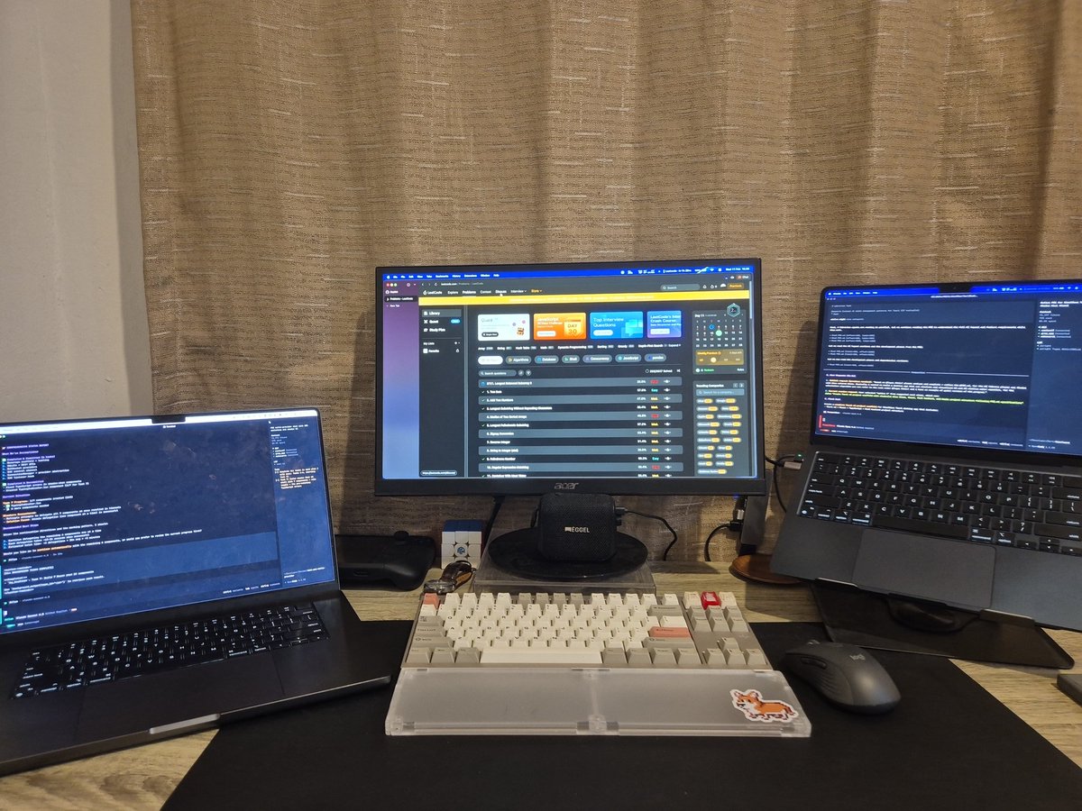 felixfern__'s tweet photo. it's insane that we can now do Leetcode while running 2 different Opencode session https://t.co/mzlOzqqVeH