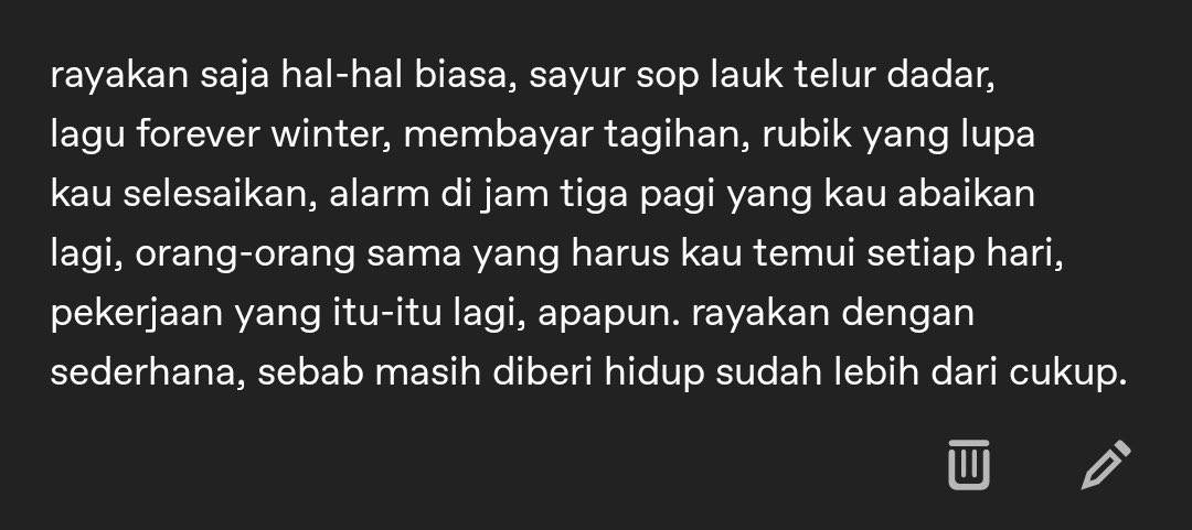 Gak tau ini ada hubungannya apa engga, tapi ini tulisan yg layak dibaca.
