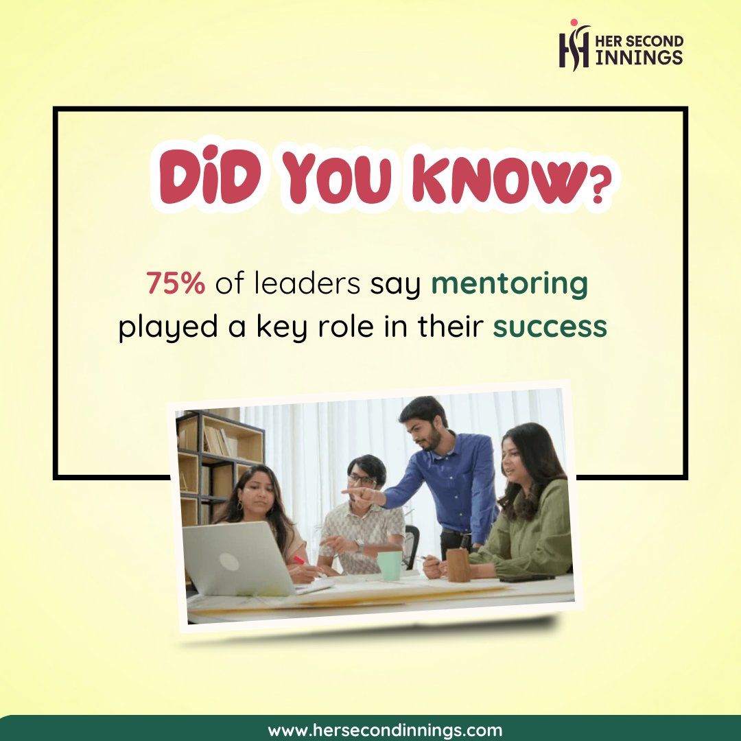 75% of leaders say mentoring played a key role in their success.

Register now:bit.ly/45D0ILl

✨ Join. Get mentored. Grow with confidence.

#HSIMentorCircle #WomensDay2026 #MentorshipMatters #WomenInLeadership
