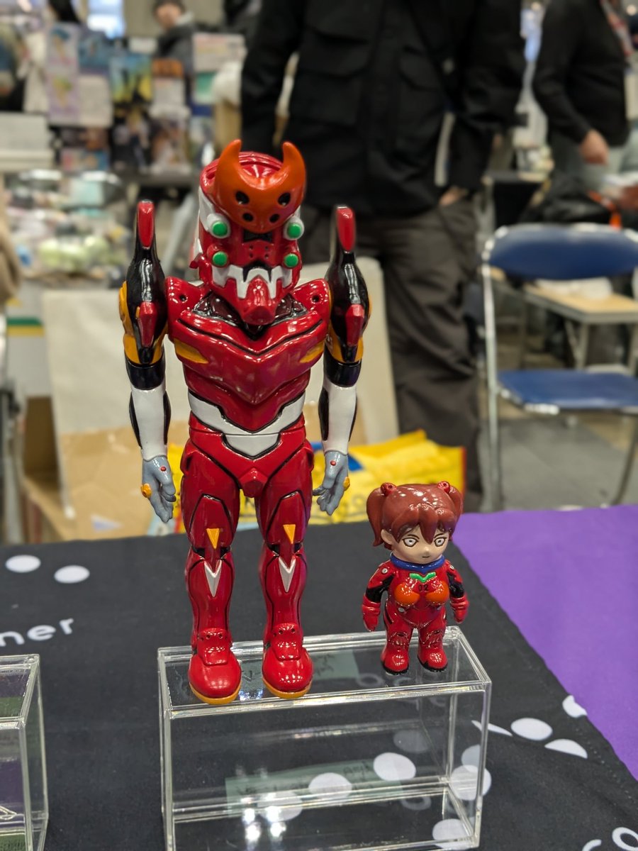 ワンフェス戦利品3 #WF2026W #ソフビ 橙皮製作×CodeCornerBKKの初号機