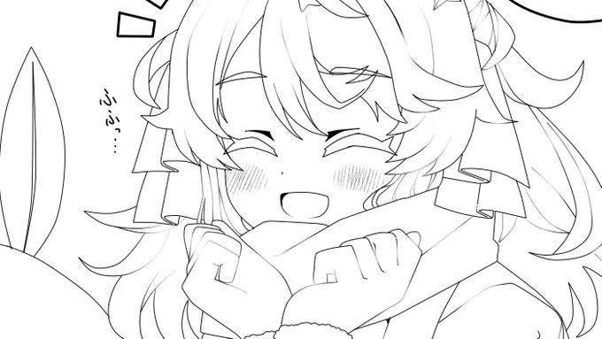 描いてます 