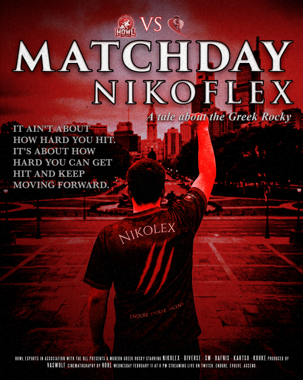 Is <a href="/nikolex71/">nikolex7</a> the greek Rocky?

Tonight at 20:00 we go against <a href="/ALWAYSALMO/">ALMO_OFFICIAL</a> . With a vouch to keep getting hit but keep moving forward, we fight to keep our Playoffs hopes alive.

Can it be?