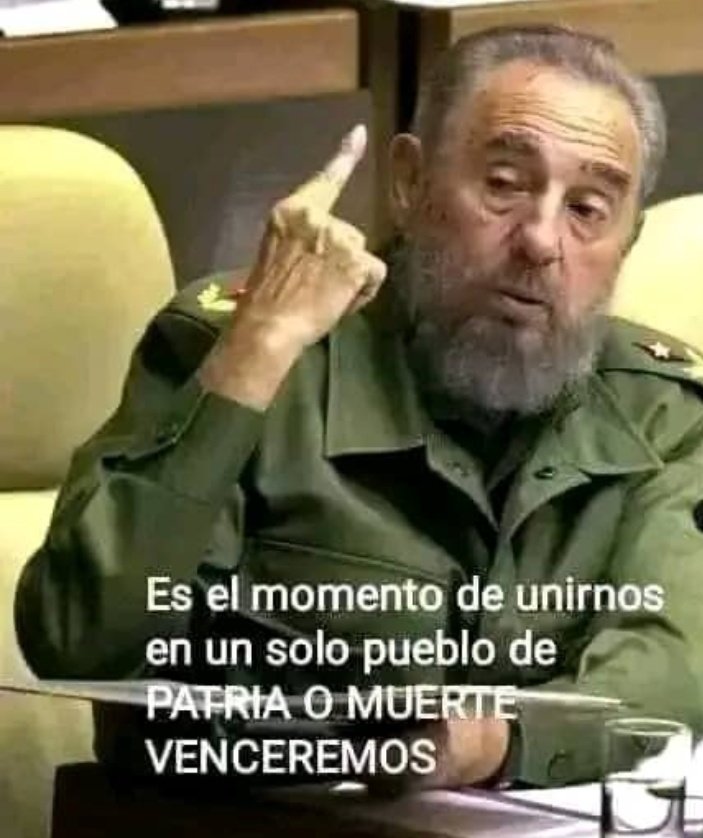 Con bloqueo o sin bloqueo, #Cuba sigue firme y de pie.
#CubaEstáFirme