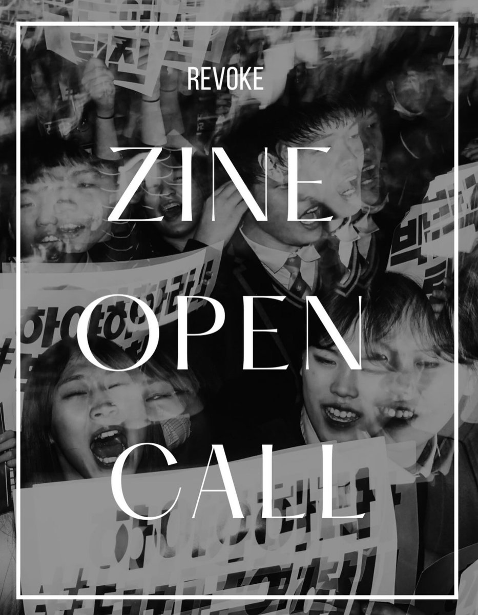 RevokePhoto's tweet photo. Submit your work and be part of our first zine!
Revoke Collective is putting together a zine on the theme of "Defiance": the loud, the quiet, the personal, the public.
Deadline is Monday, April 6th, 2026.
For more information and to apply, go to https://t.co/SDRVp6eHNU https://t.co/RSYfd3R364
