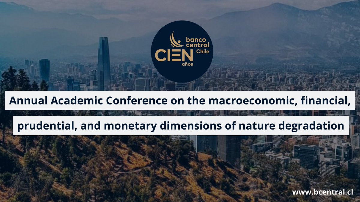 Central Bank of Chile Research tweet media