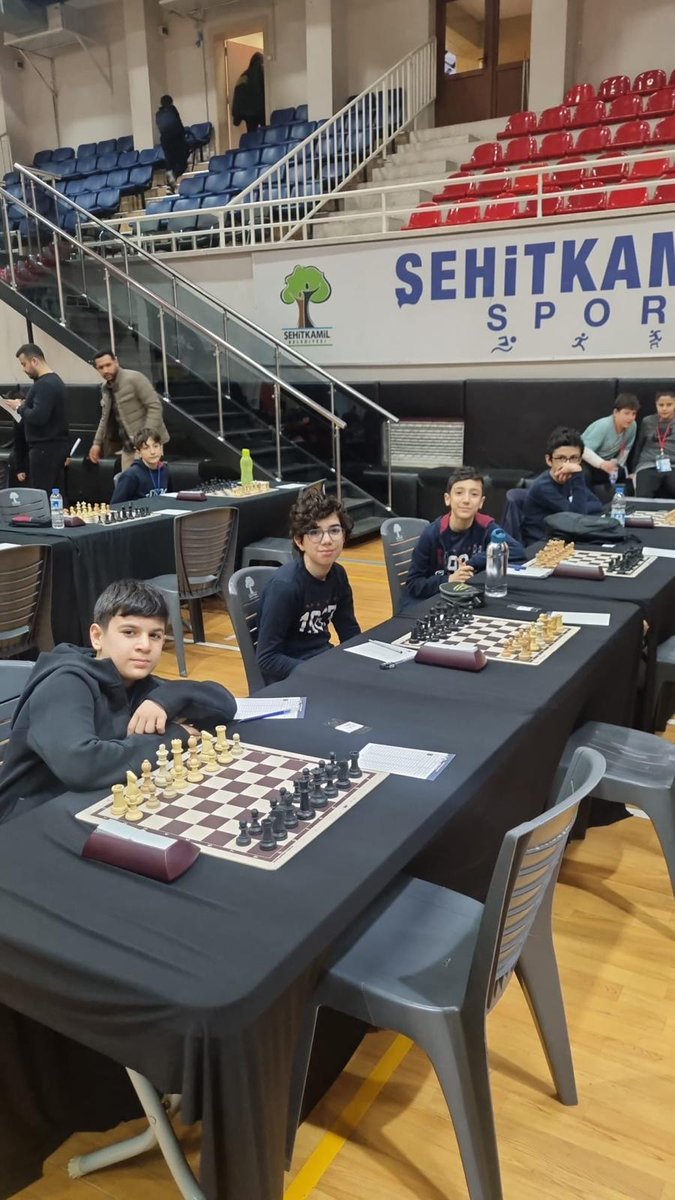 Gaziantep Gençlik ve Spor İl Müdürlüğü ve Okul Sporları tarafından  9-10 Şubat  2026 tarihleri arasında ilimizde düzenlenen  Küçükler Satranç Müsabakaları  sonucunda GKV Özel Ortaokulu öğrencilerimiz takım halinde il 2.si olarak müsabakaları tamamlamıştır.