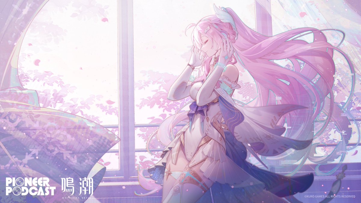 New Aemeath art from WUWA JP Official She is so pretty 🩷 #鳴潮