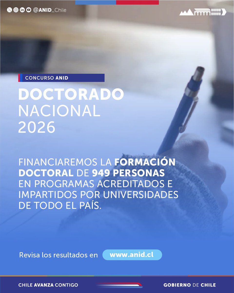 Agencia Nacional de Investigación y Desarrollo tweet media
